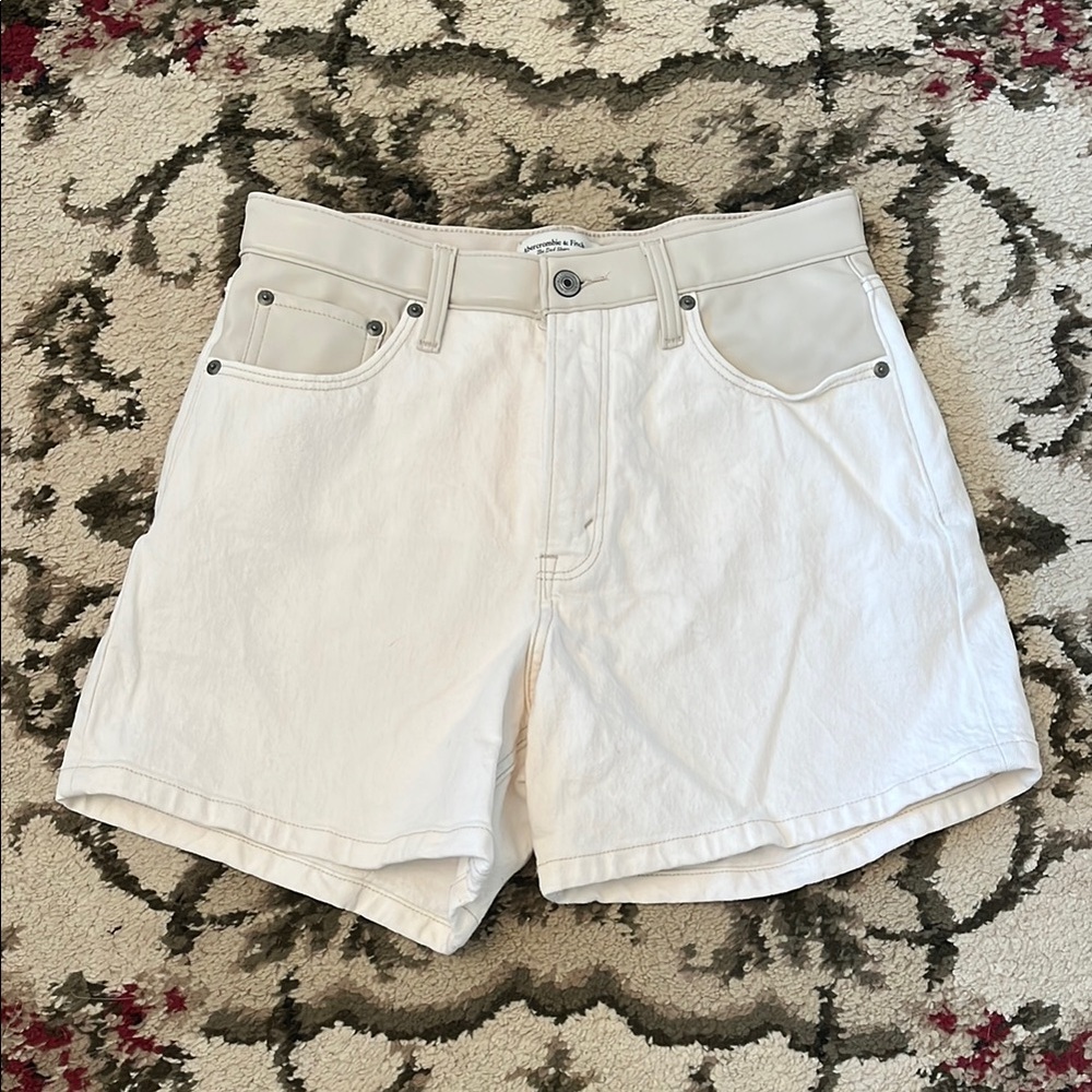 A&F Mixed material Shorts